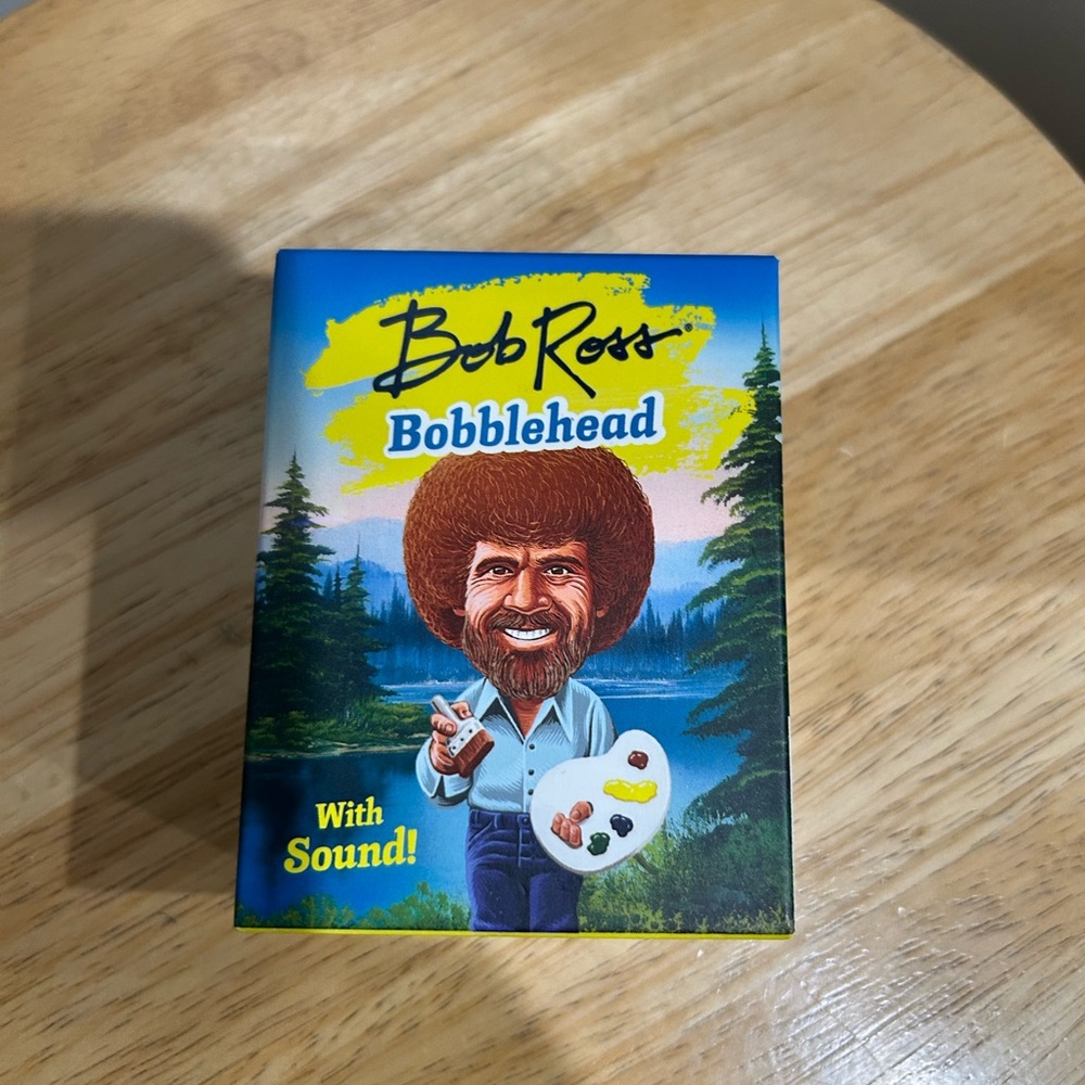 Bobblehead with Sound - Blue and Yellow